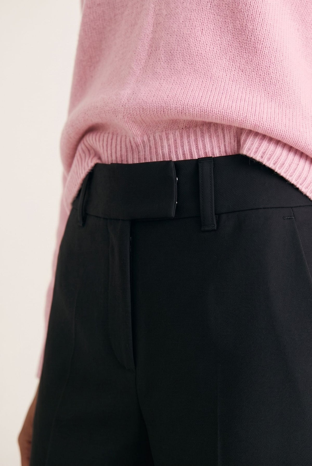PANTALON TAILLE BASSE - DUFFY - NOIR PANTALON NEW KOOKAI Mode Kookai