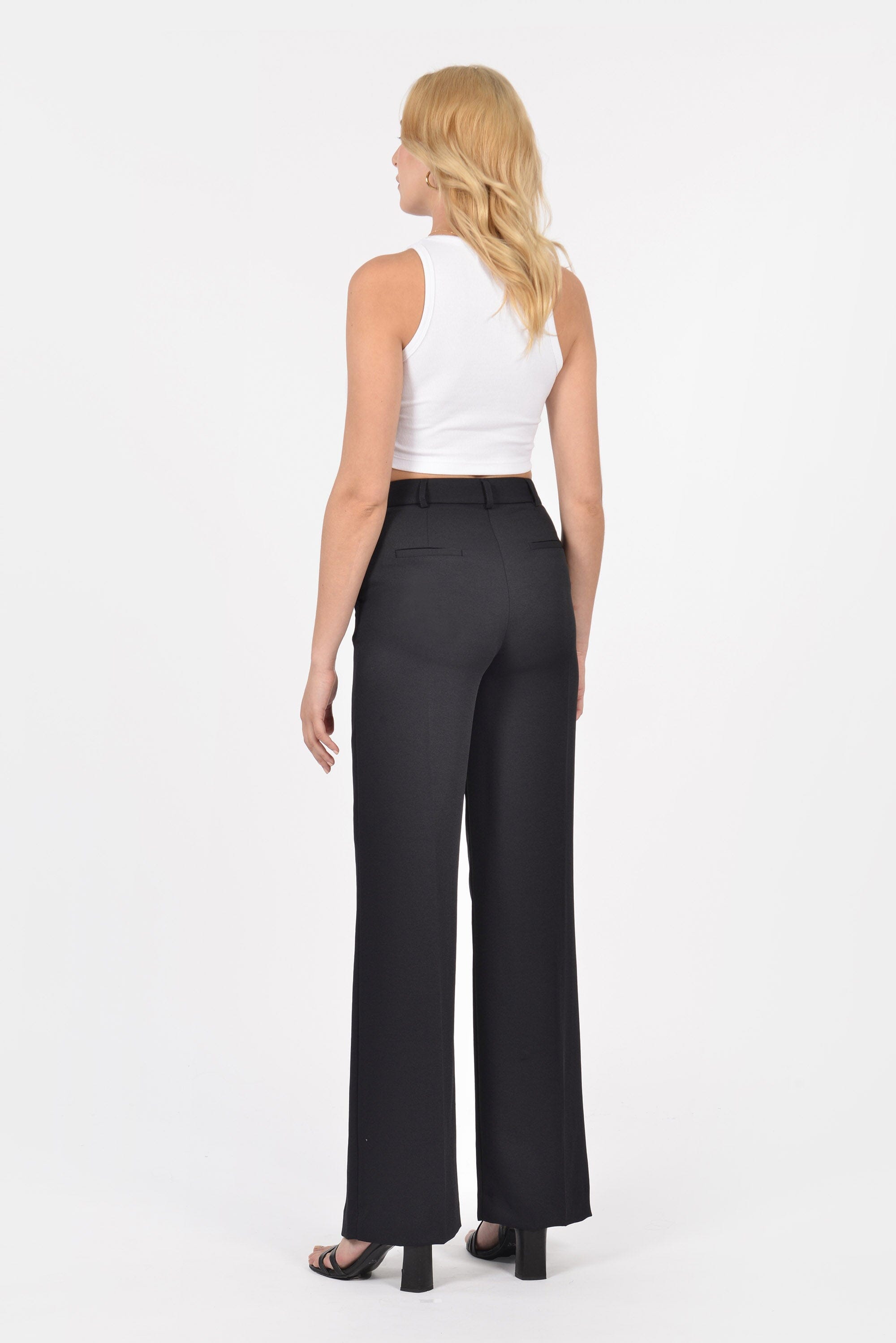 PANTALON TAILLE BASSE KOBE Black PANTALON KOOKAI Mode Kookai
