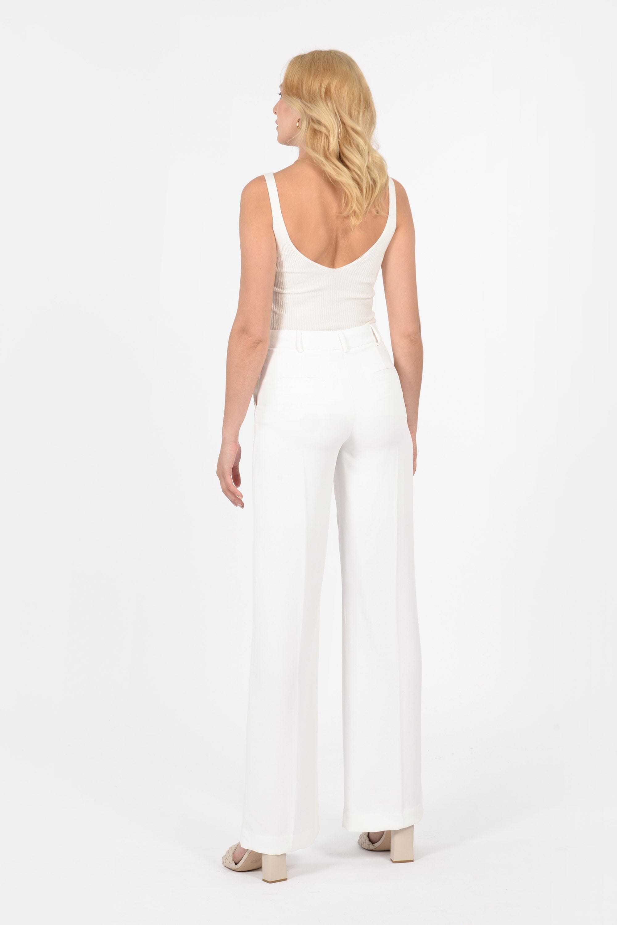 PANTALON TAILLE BASSE KOBE Natural white PANTALON KOOKAI Mode Kookai