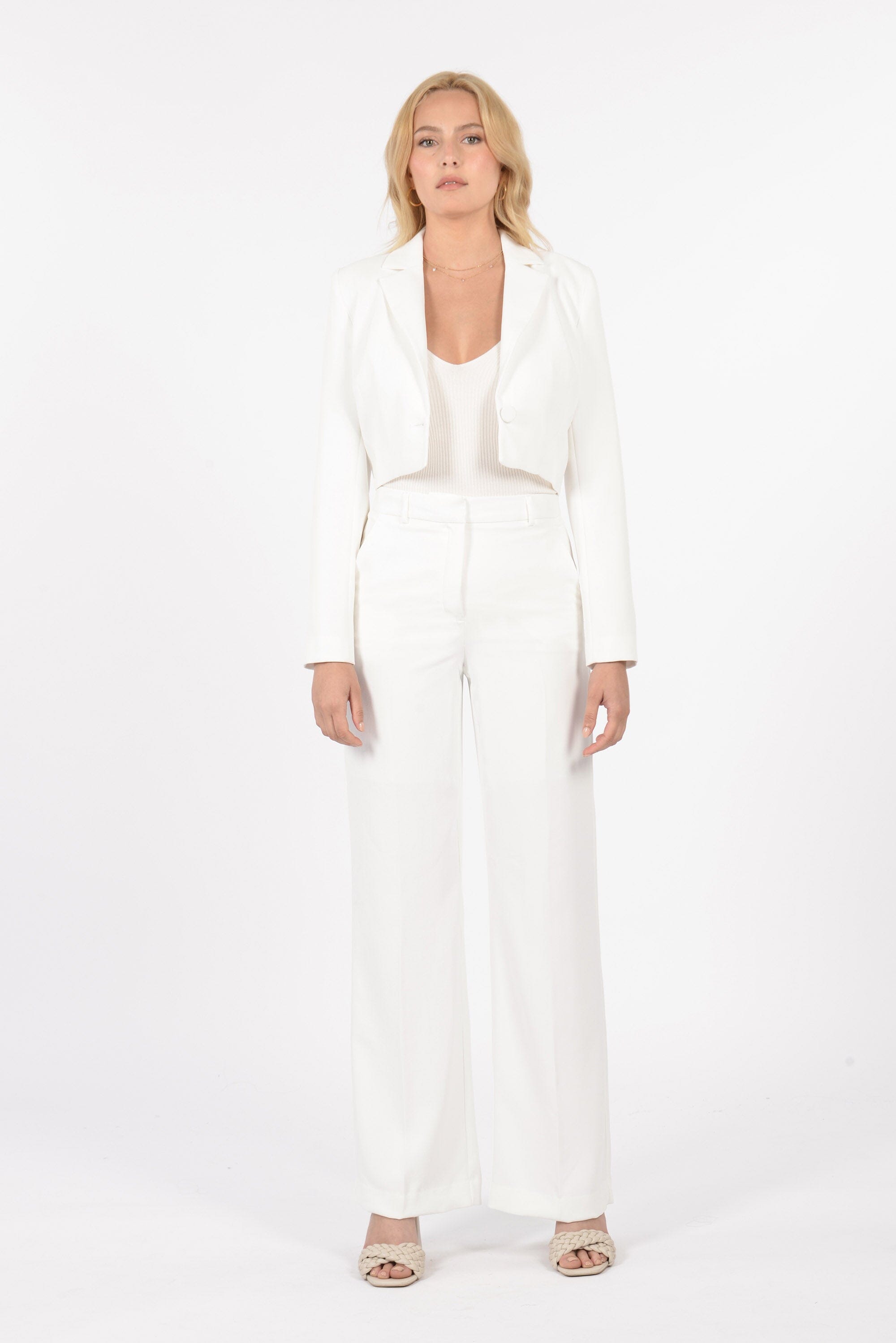 PANTALON TAILLE BASSE KOBE Natural white PANTALON KOOKAI Mode Kookai