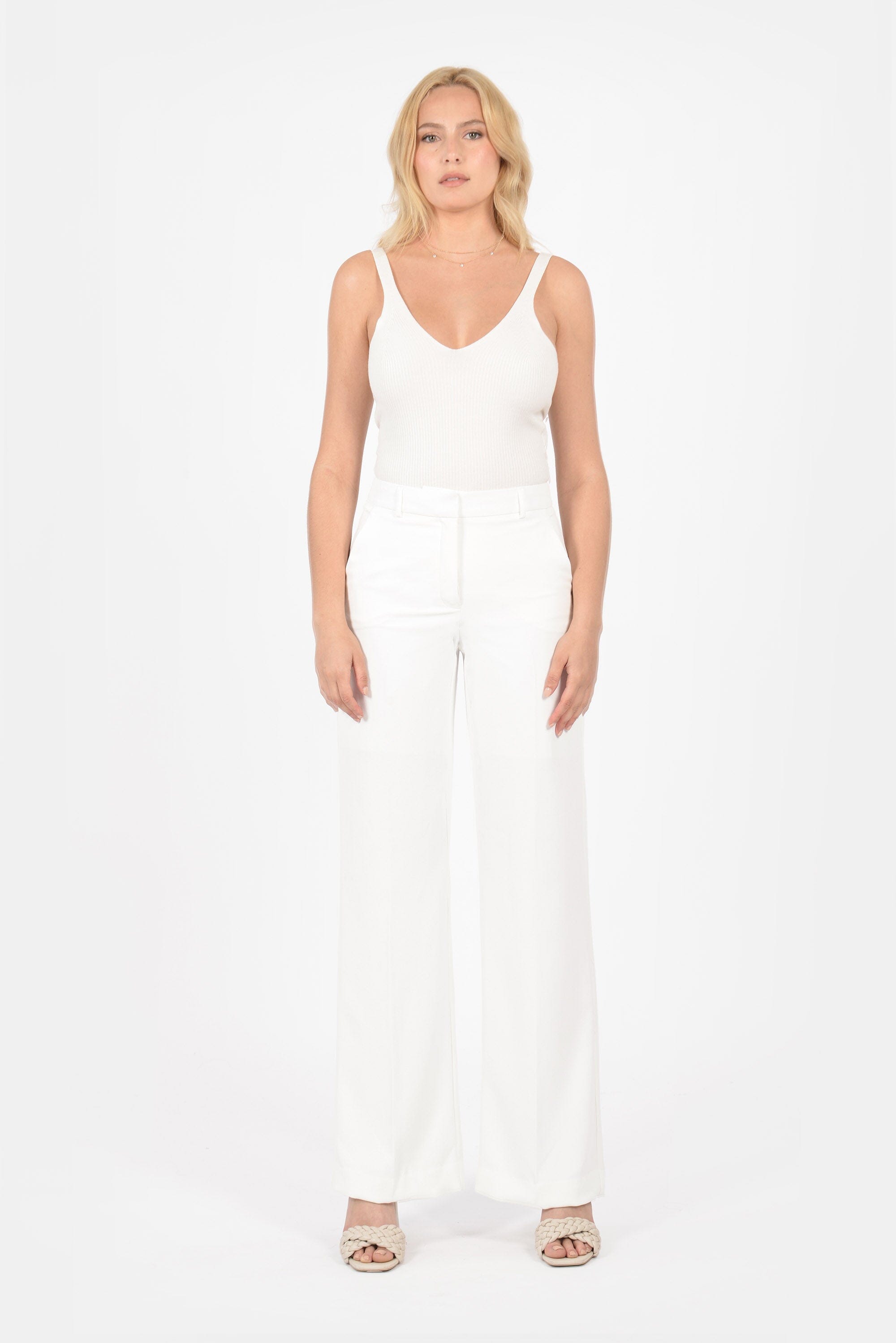 PANTALON TAILLE BASSE KOBE Natural white PANTALON KOOKAI Mode Kookai