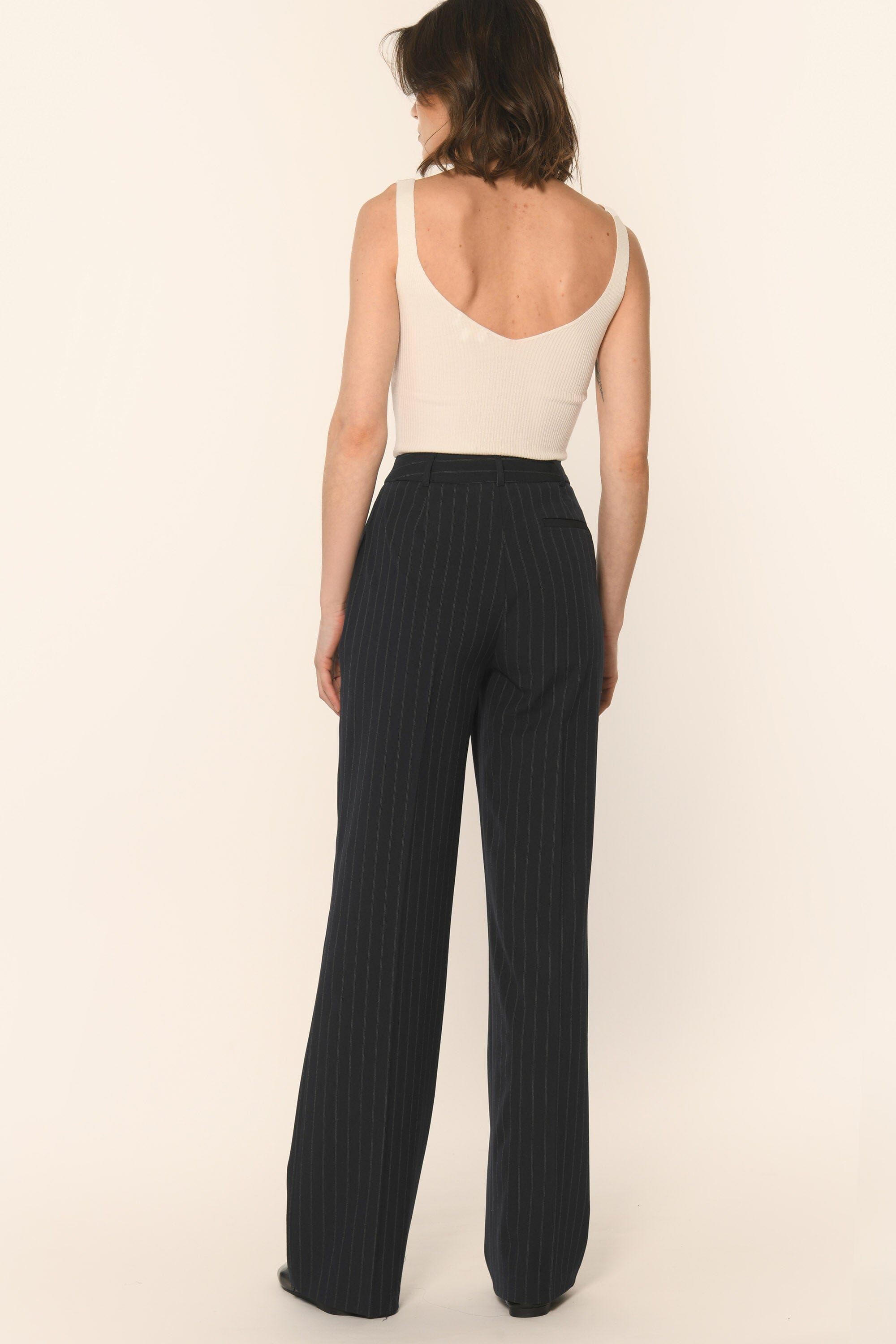 PANTALON TAILLE BASSE - MARINE - AMY PANTALON NEW KOOKAI Mode Kookai