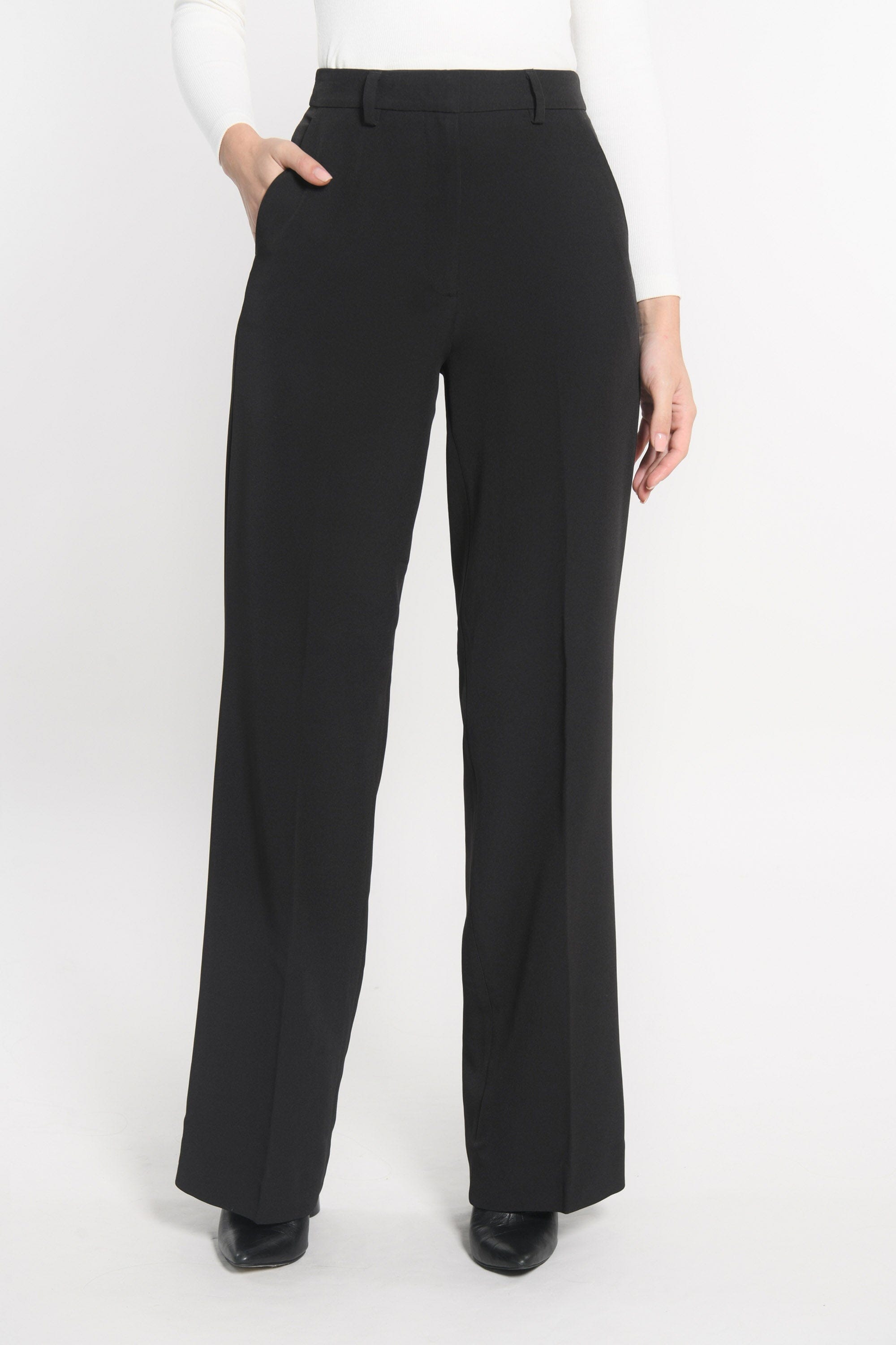 PANTALON TAILLE BASSE MATHILDA NOIR PANTALON KOOKAI Mode Kookai