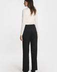 PANTALON TAILLE BASSE SHEILA NOIR PANTALON KOOKAI Mode Kookai