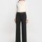 PANTALON TAILLE BASSE SHEILA NOIR PANTALON KOOKAI Mode Kookai