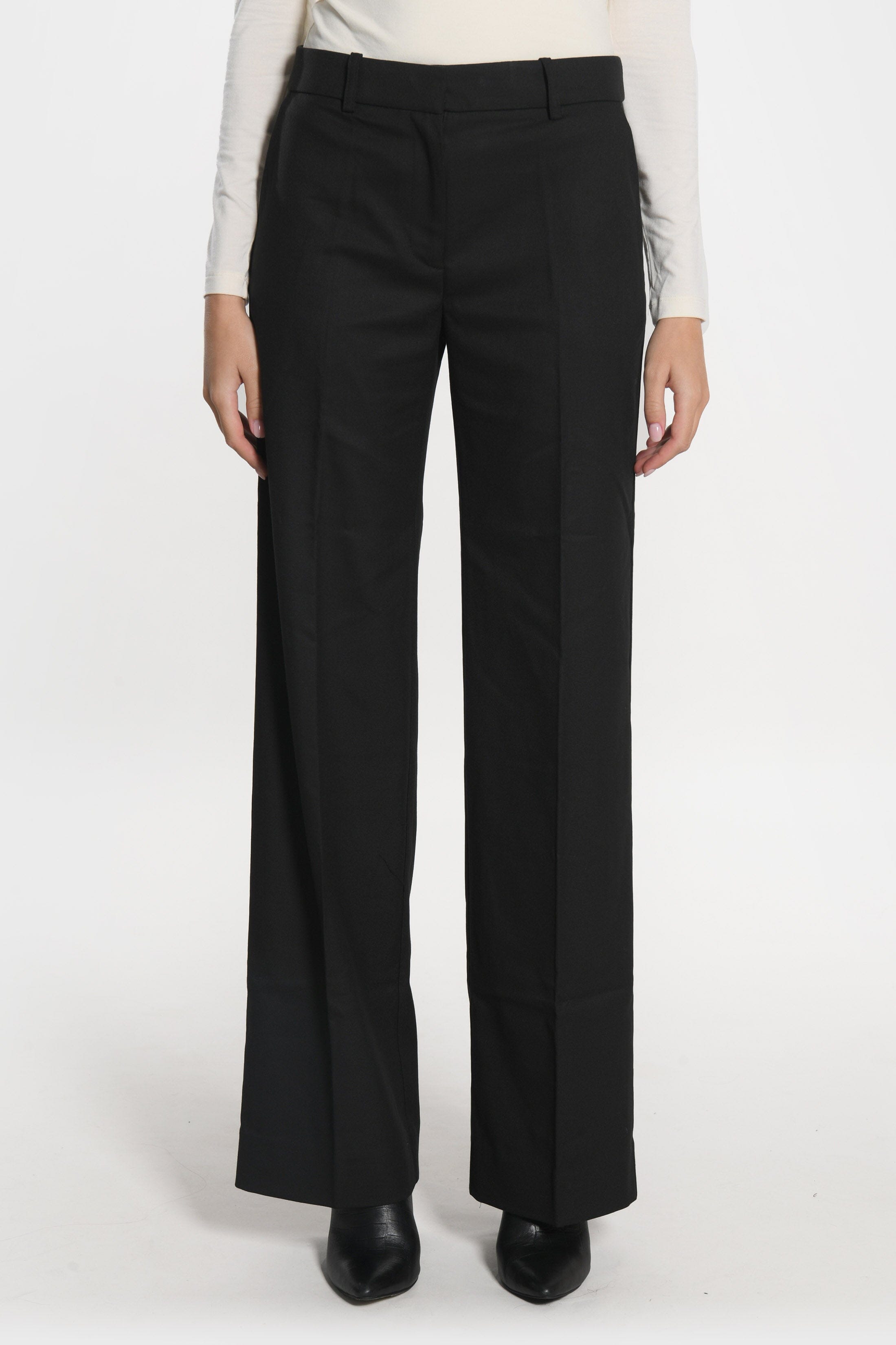 PANTALON TAILLE BASSE SHEILA NOIR PANTALON KOOKAI Mode Kookai
