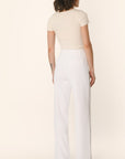 PANTALON TAILLE HAUTE - BLANC - ALBA PANTALON NEW KOOKAI Mode Kookai
