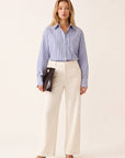 PANTALON TAILLE HAUTE - CLEO - BLANC PANTALON NEW KOOKAI Mode Kookai