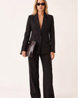 PANTALON TAILLE HAUTE - CLEO - NOIR PANTALON NEW KOOKAI Mode Kookai