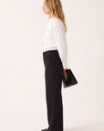 PANTALON TAILLE HAUTE - CLEO - NOIR PANTALON NEW KOOKAI Mode Kookai