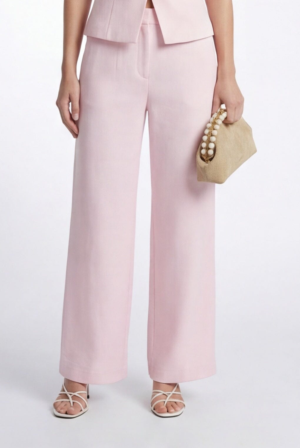 PANTALON TAILLE HAUTE - CLEO - POUDRE PANTALON NEW KOOKAI Mode Kookai