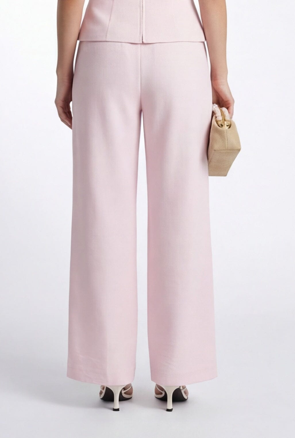 PANTALON TAILLE HAUTE - CLEO - POUDRE PANTALON NEW KOOKAI Mode Kookai