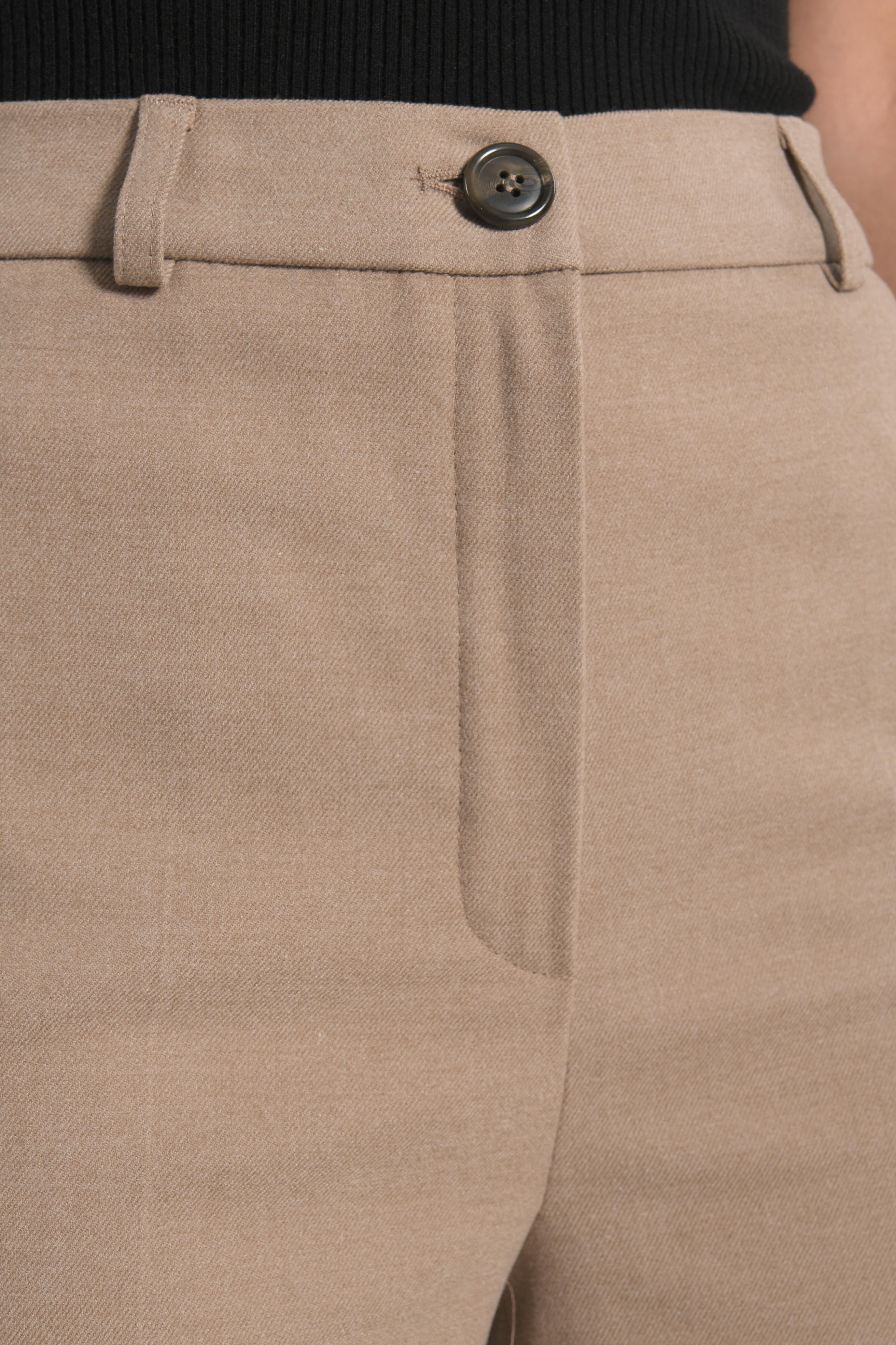 PANTALON TAILLEUR LARGE MACHA BEIGE PANTALON KOOKAI Mode Kookai