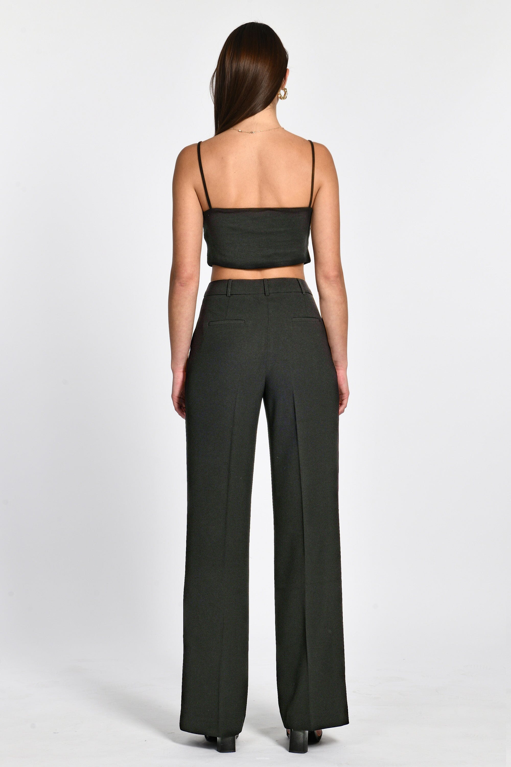 PANTALON TAILLEURS SALOMÉ NOIR PANTALON KOOKAI Mode Kookai
