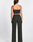 PANTALON TAILLEURS SALOMÉ NOIR PANTALON KOOKAI Mode Kookai