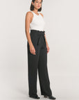 PANTALON TAILORING LARGE MIKA NOIR PANTALON KOOKAI Mode Kookai