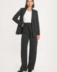 PANTALON TAILORING LARGE MIKA NOIR PANTALON KOOKAI Mode Kookai
