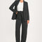 PANTALON TAILORING LARGE MIKA NOIR PANTALON KOOKAI Mode Kookai