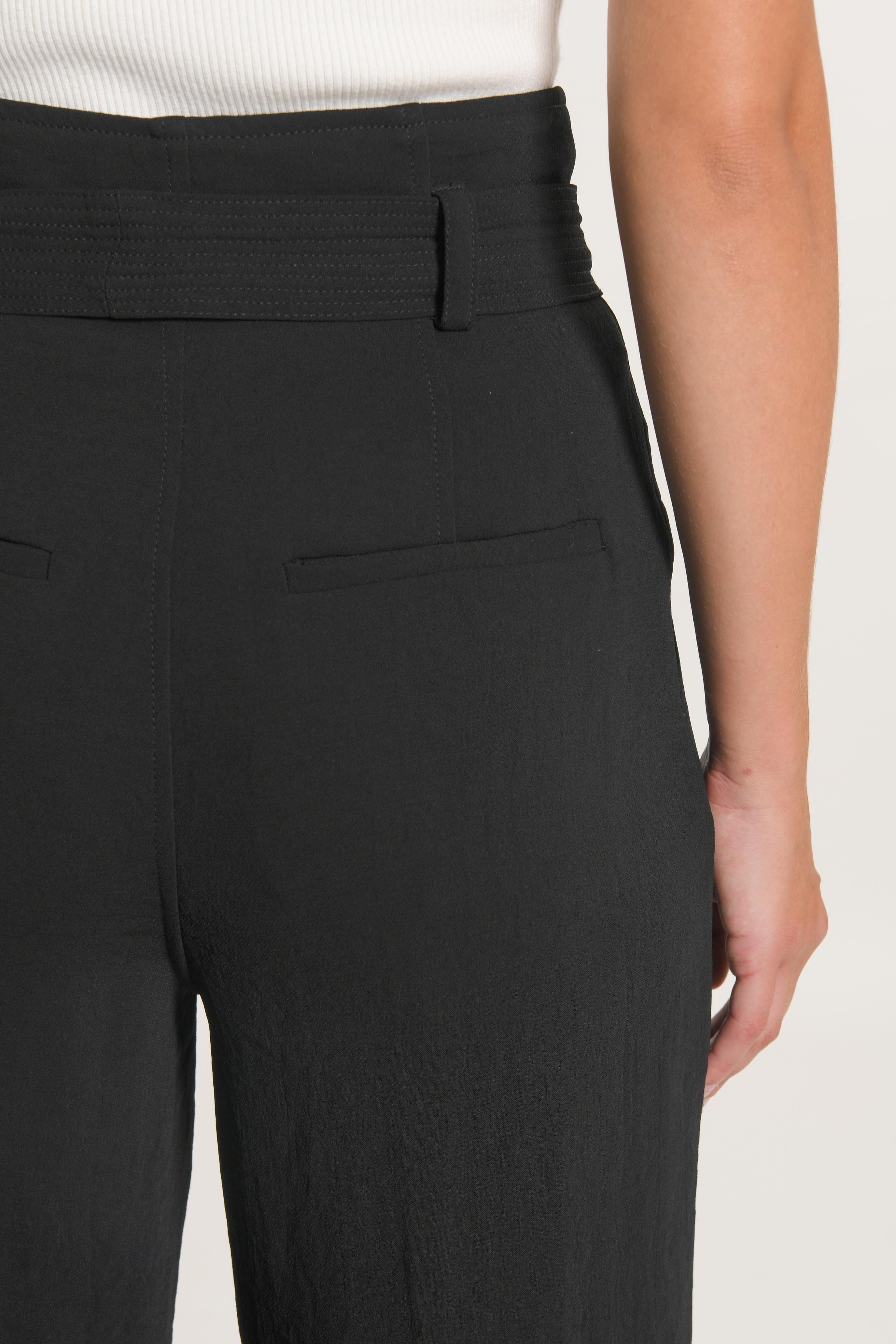 PANTALON TAILORING LARGE MIKA NOIR PANTALON KOOKAI Mode Kookai
