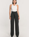 PANTALON TAILORING LARGE MIKA NOIR PANTALON KOOKAI Mode Kookai