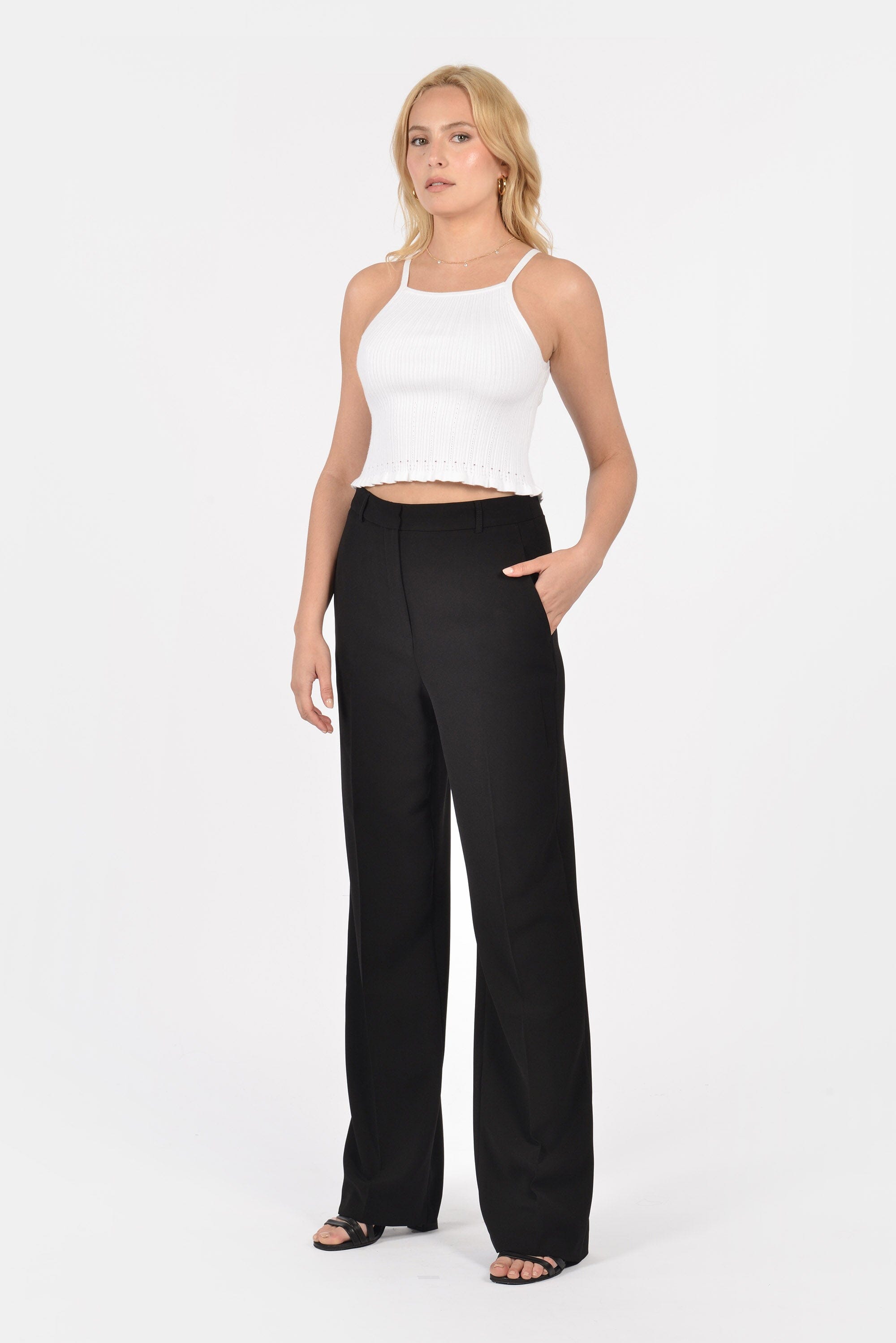 PANTALON T.H SALOMÉ NOIR PANTALON KOOKAI Mode Kookai