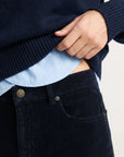 PANTALON VELOURS - DORIA - CARBONE PANTALON SPORTWEAR NEW KOOKAI Mode Kookai