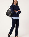 PANTALON VELOURS - DORIA - CARBONE PANTALON SPORTWEAR NEW KOOKAI Mode Kookai
