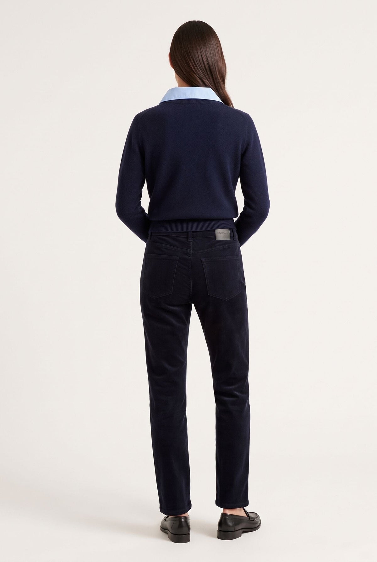 PANTALON VELOURS - DORIA - CARBONE PANTALON SPORTWEAR NEW KOOKAI Mode Kookai