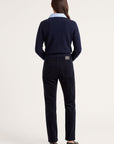 PANTALON VELOURS - DORIA - CARBONE PANTALON SPORTWEAR NEW KOOKAI Mode Kookai