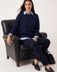 PANTALON VELOURS - DORIA - CARBONE PANTALON SPORTWEAR NEW KOOKAI Mode Kookai