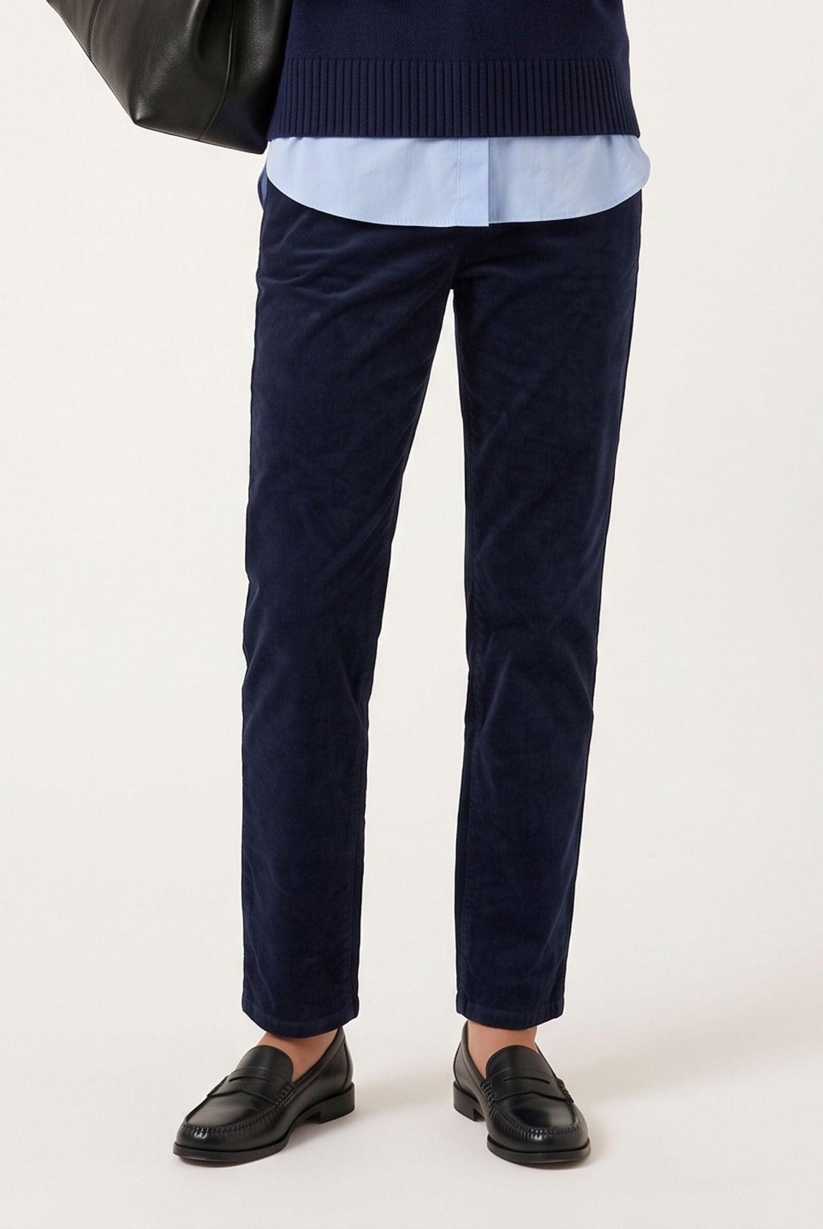 PANTALON VELOURS - DORIA - CARBONE PANTALON SPORTWEAR NEW KOOKAI Mode Kookai