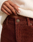 PANTALON VELOURS - DORIA - CHOCOLAT PANTALON SPORTWEAR NEW KOOKAI Mode Kookai