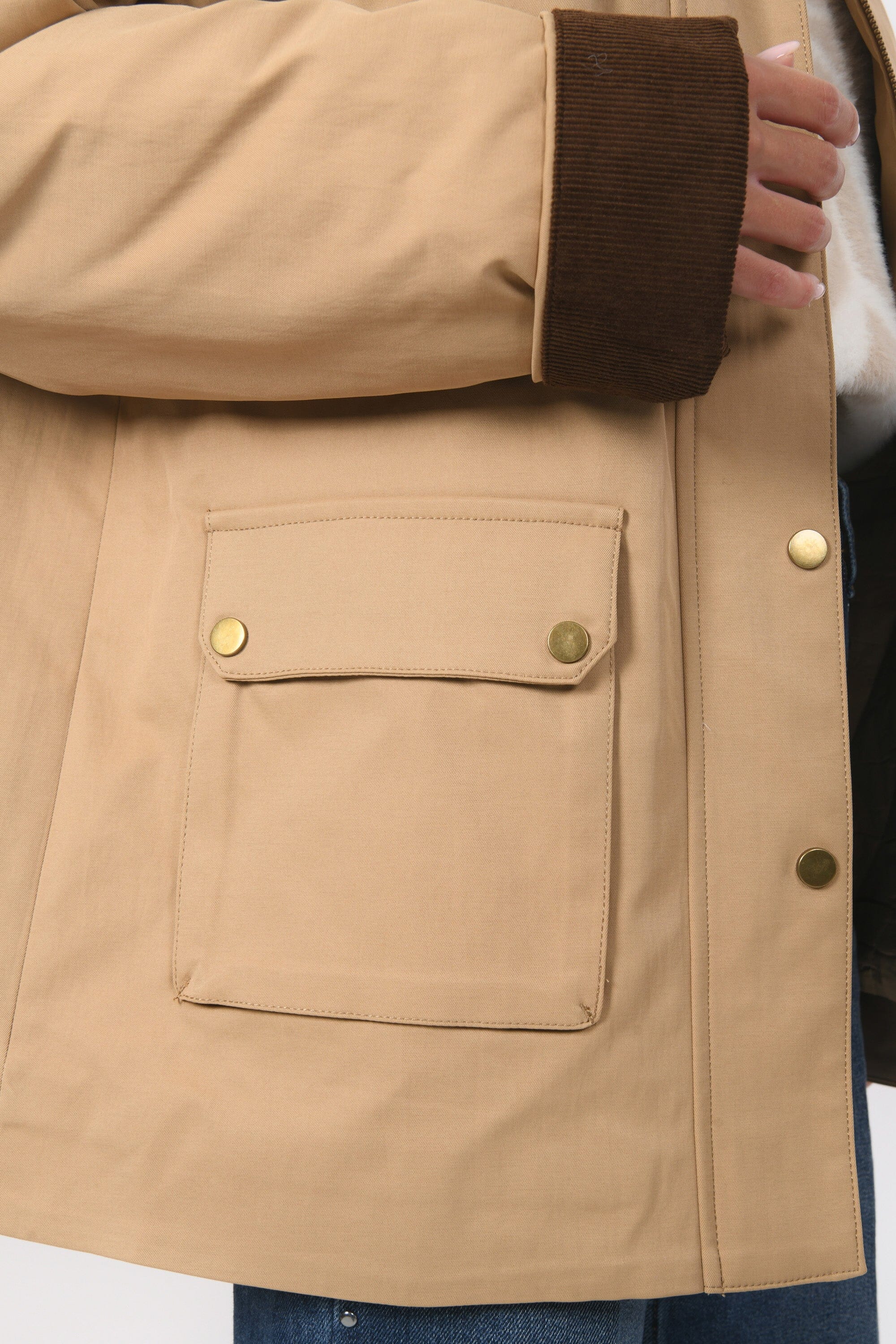 PARKA - BRETT - BEIGE VESTE NEW KOOKAI Mode Kookai