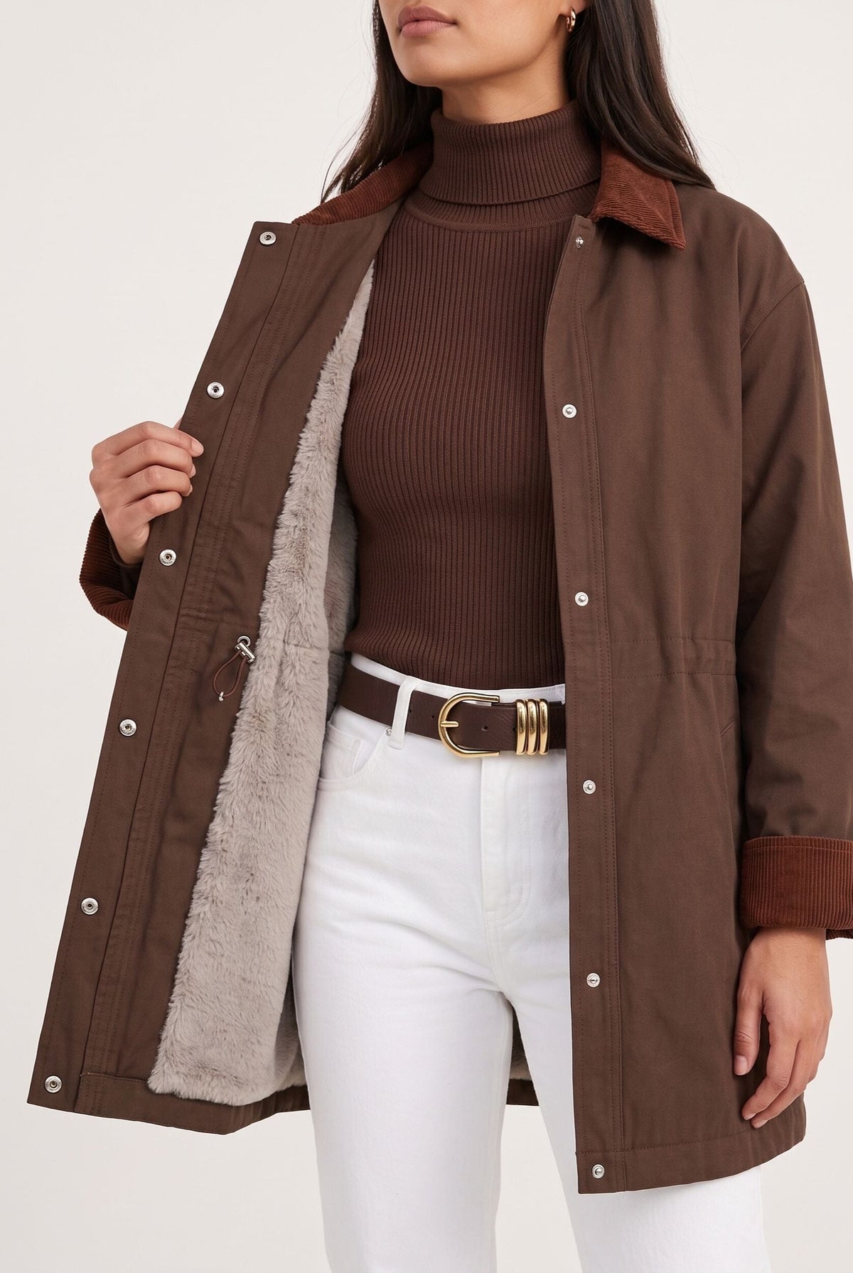 PARKA - DARIA - CHOCOLAT PARKA NEW KOOKAI Mode Kookai