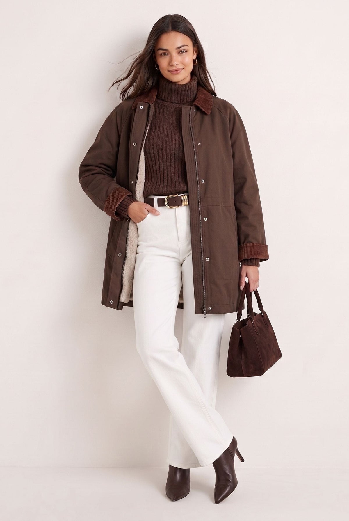 PARKA - DARIA - CHOCOLAT PARKA NEW KOOKAI Mode Kookai