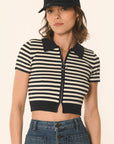 POLO - MARINE/ÉCRU - ATIK PULL KOOKAI Mode Kookai