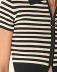 POLO - MARINE/ÉCRU - ATIK PULL KOOKAI Mode Kookai