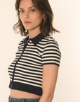 POLO - MARINE/ÉCRU - ATIK PULL KOOKAI Mode Kookai