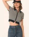 POLO - MARINE/ÉCRU - ATIK PULL KOOKAI Mode Kookai