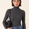 PUL COL ROULE - B-OLYMPE - ANTHRACITE PULL NEW KOOKAI Mode Kookai