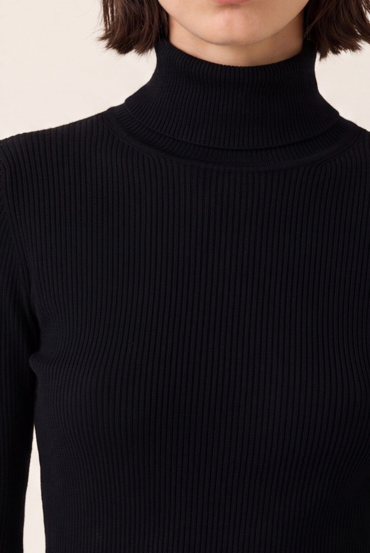 PUL COL ROULE - B-OLYMPE - NOIR PULL NEW KOOKAI Mode Kookai