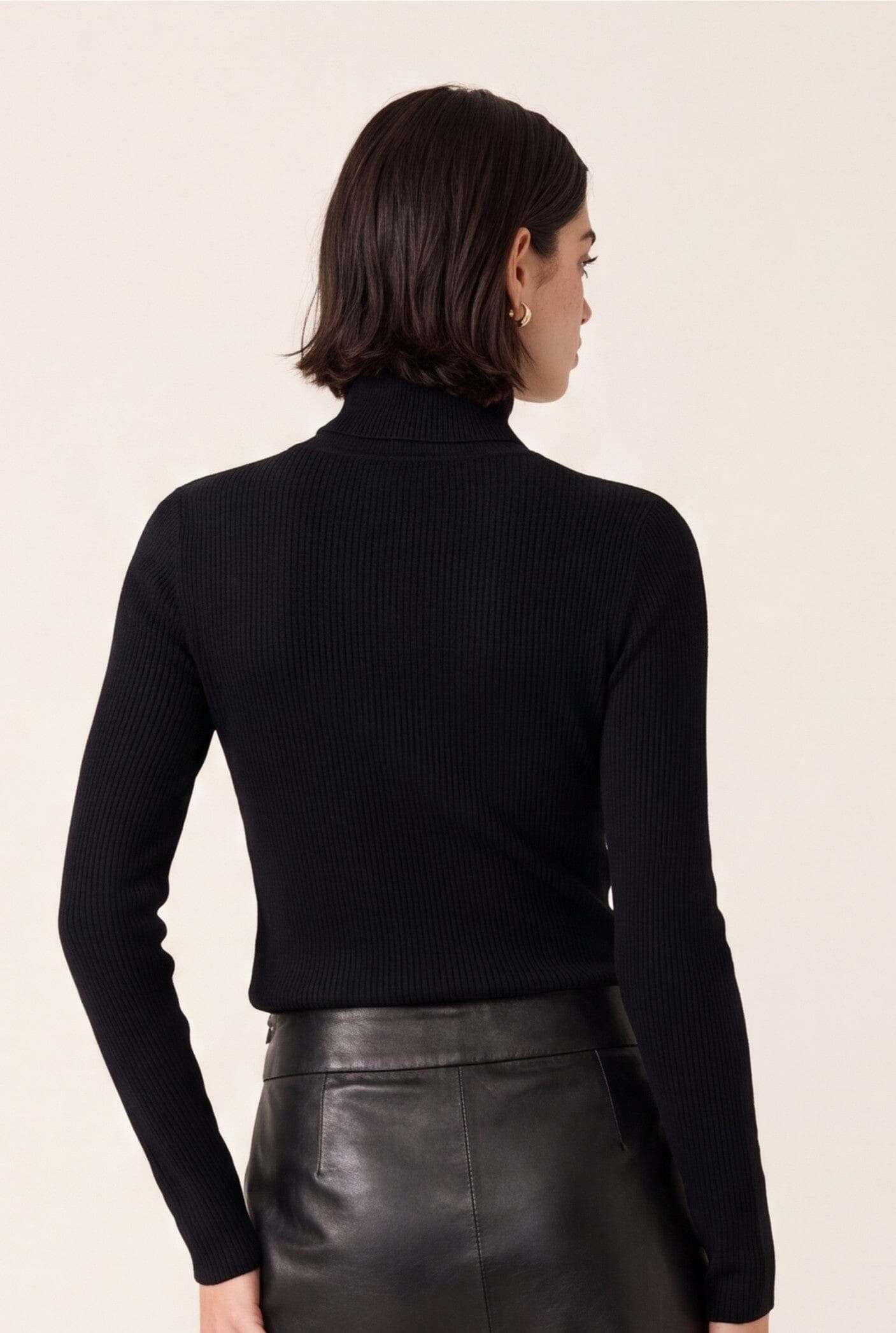 PUL COL ROULE - B-OLYMPE - NOIR PULL NEW KOOKAI Mode Kookai