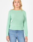 PULL AJOURÉ BELLA GREEN PULL KOOKAI Mode Kookai