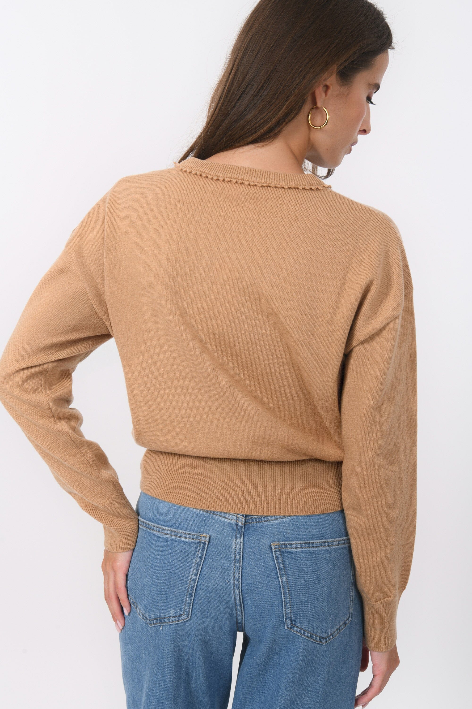 PULL - BACOT - CAMEL PULL NEW KOOKAI Mode Kookai