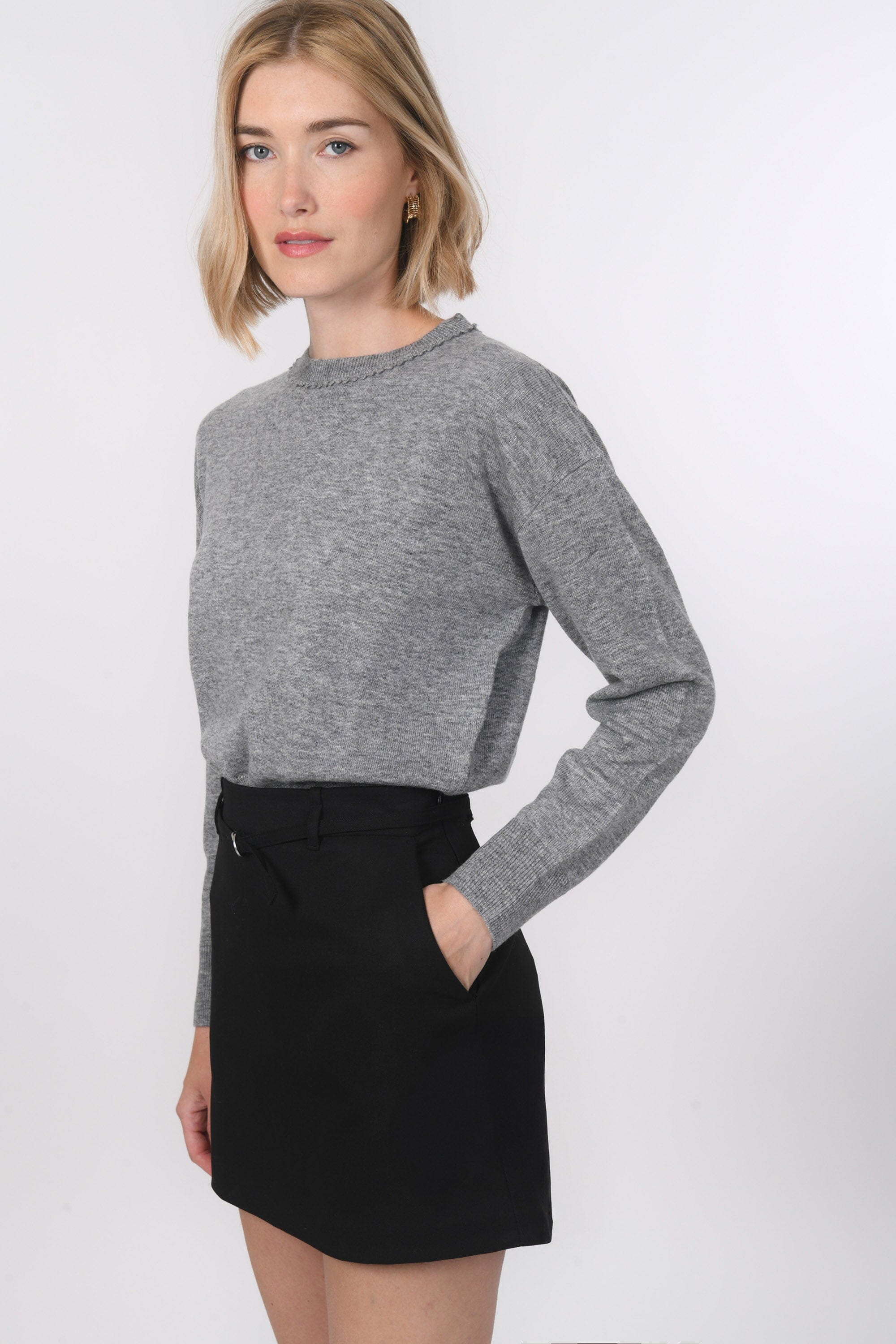PULL - BACOT - GRIS PULL NEW KOOKAI Mode Kookai