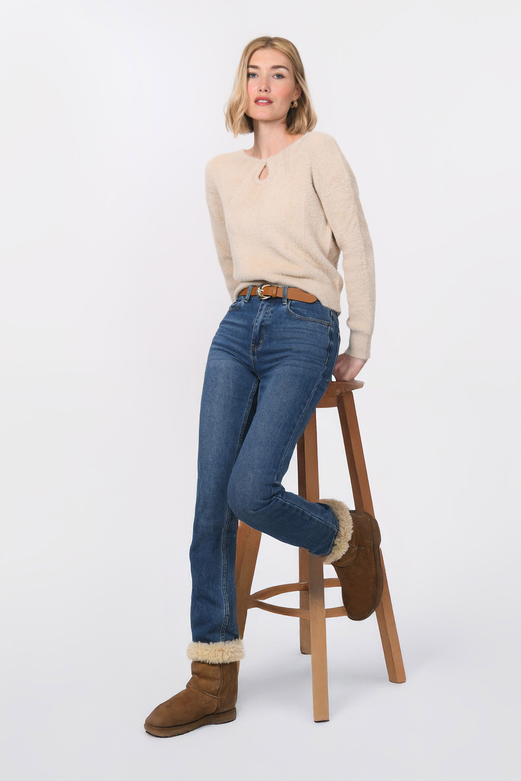 PULL - BELEN - BEIGE PULL NEW KOOKAI Mode Kookai