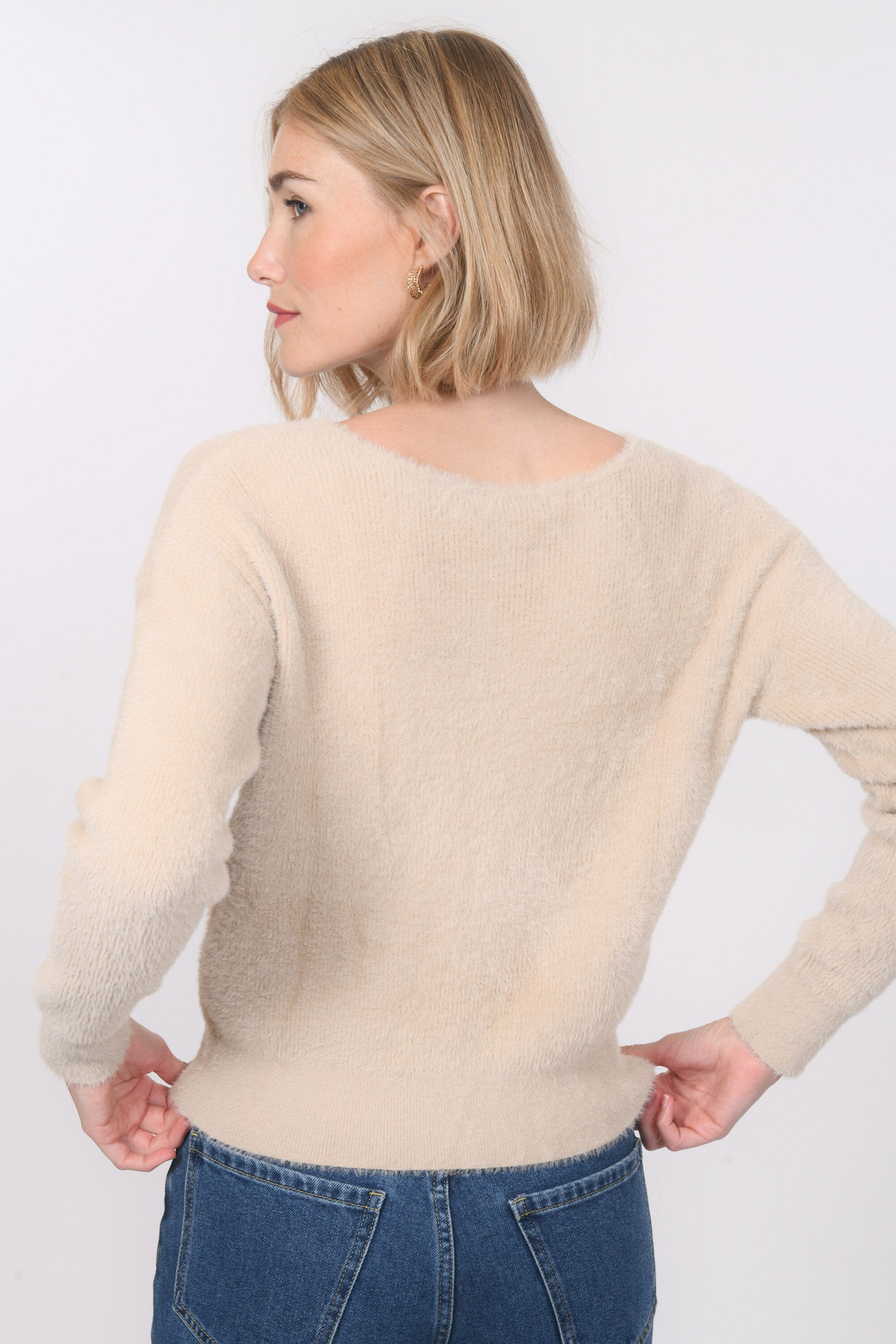 PULL - BELEN - BEIGE PULL NEW KOOKAI Mode Kookai