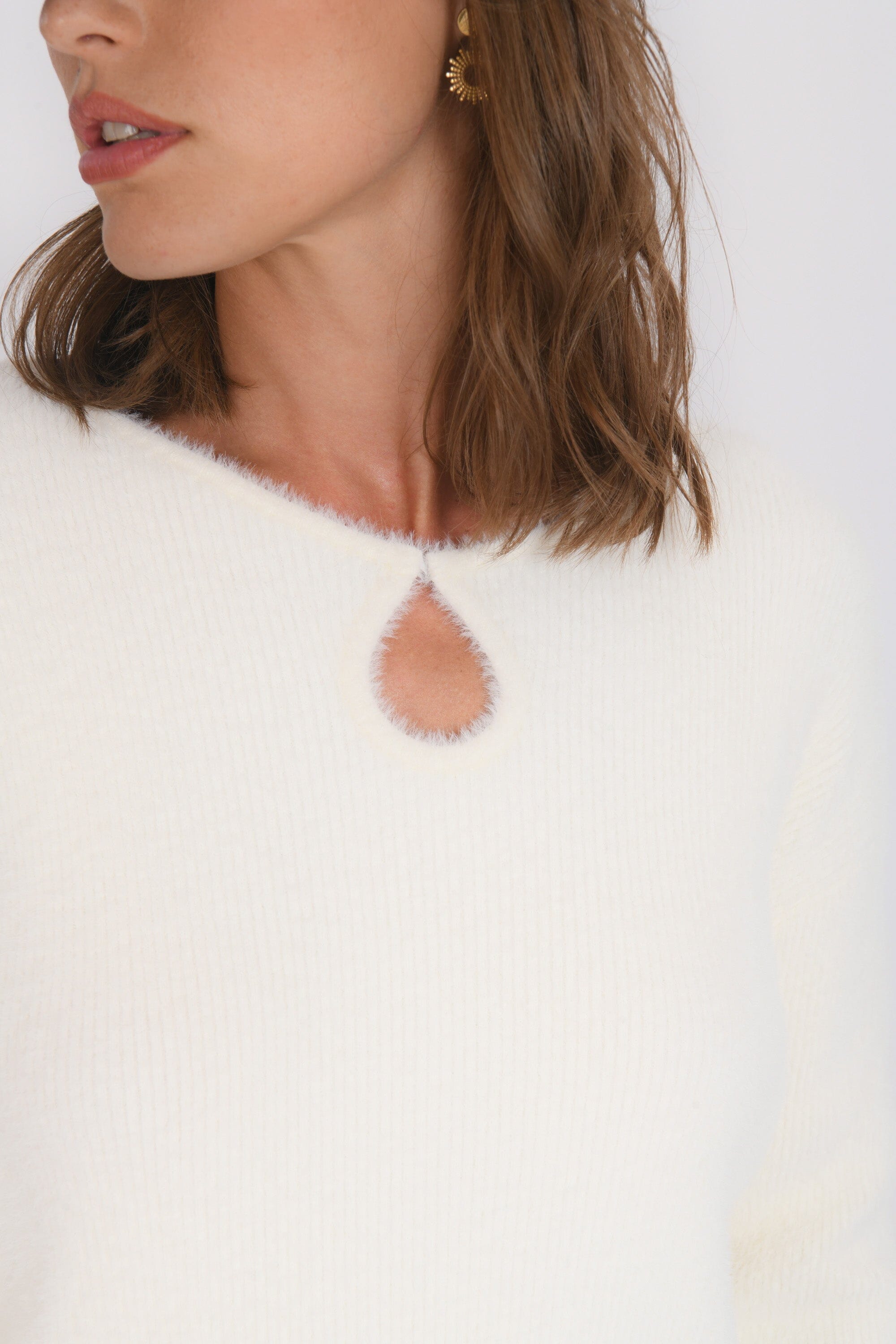 PULL - BELEN - ECRU PULL NEW KOOKAI Mode Kookai