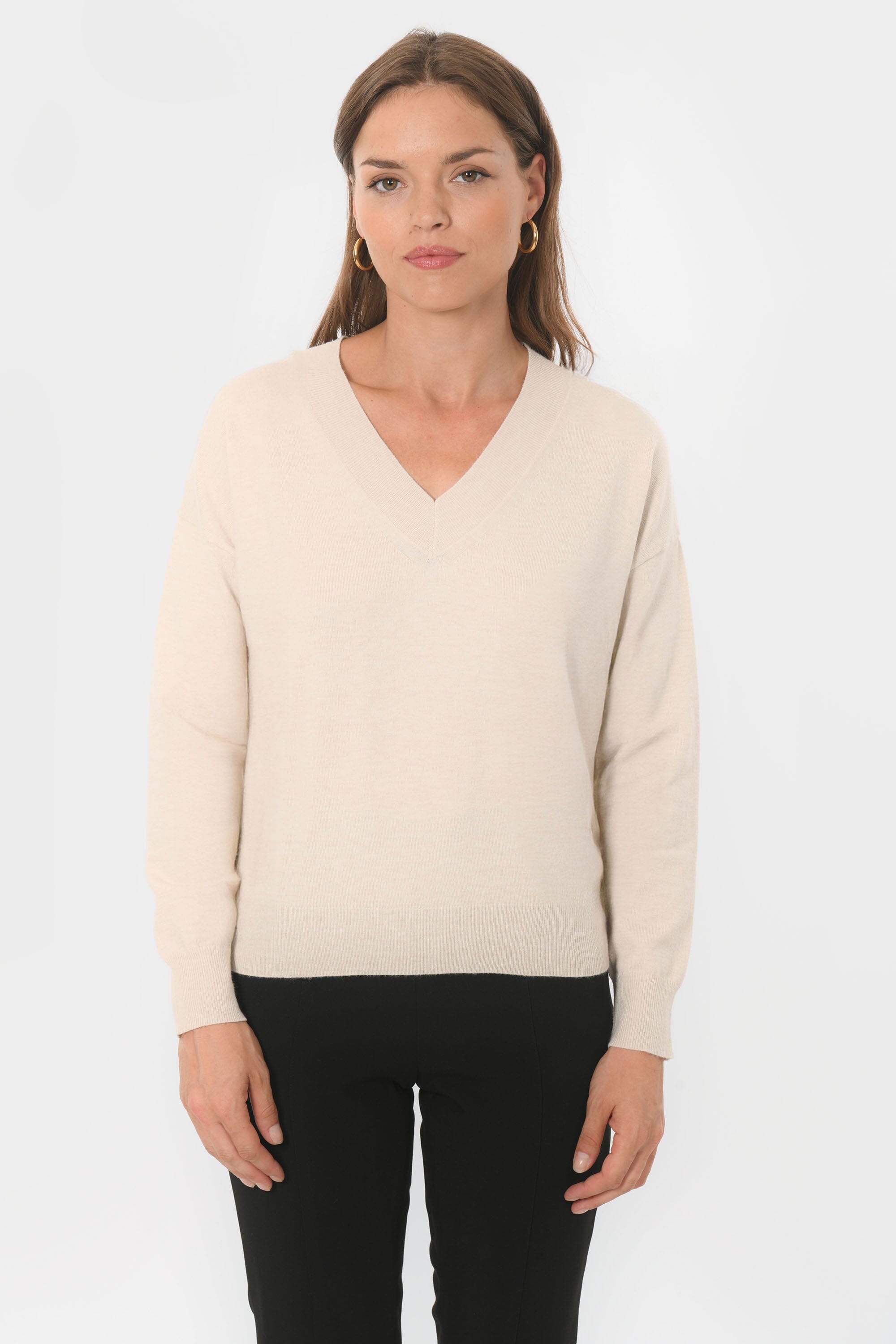 PULL - BELINA - BEIGE CHINE PULL NEW KOOKAI Mode Kookai