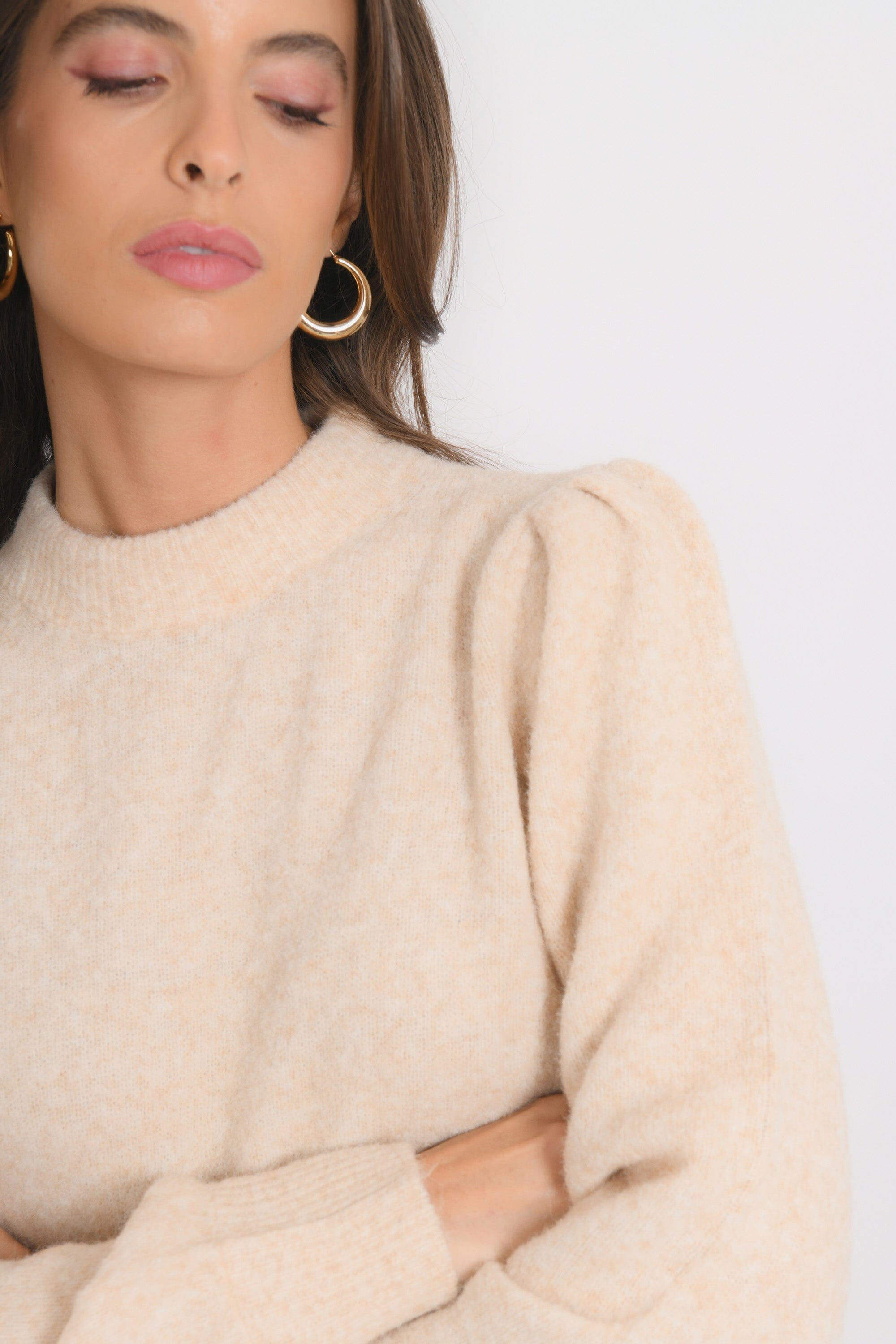 PULL - BELLKISS- BEIGE PULL NEW KOOKAI Mode Kookai